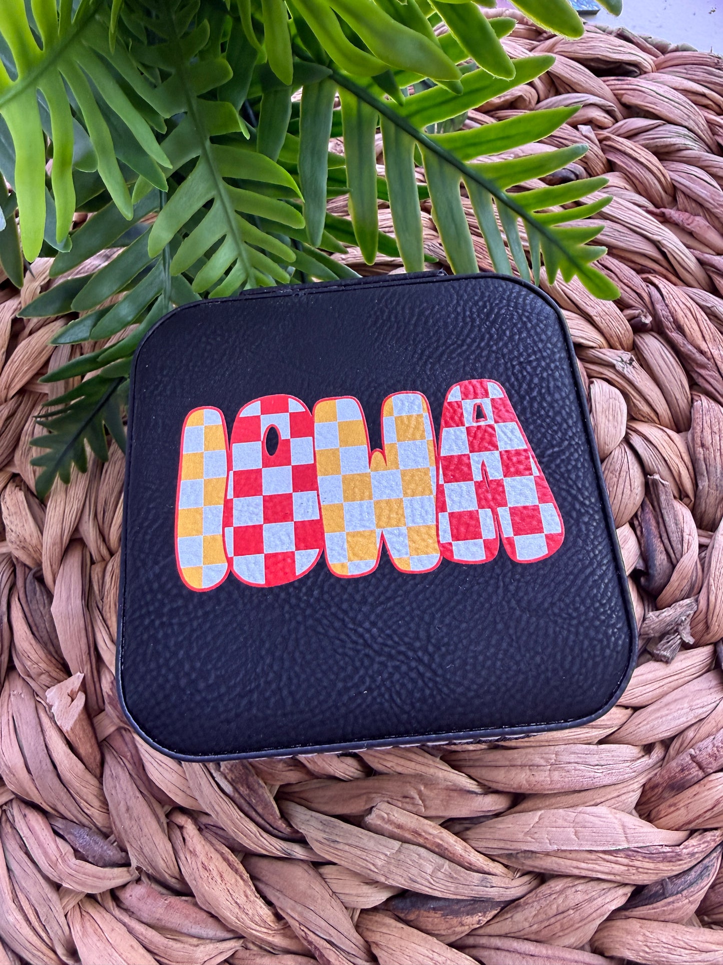 Custom State Name Jewelry Box (Multiple Color Options)