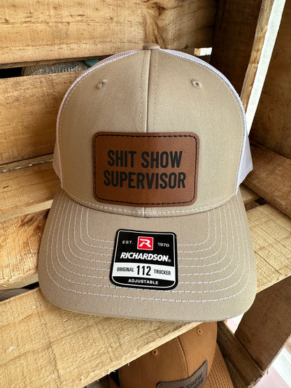 Shit Show Supervisor Men's Richardson 112 Trucker Hat