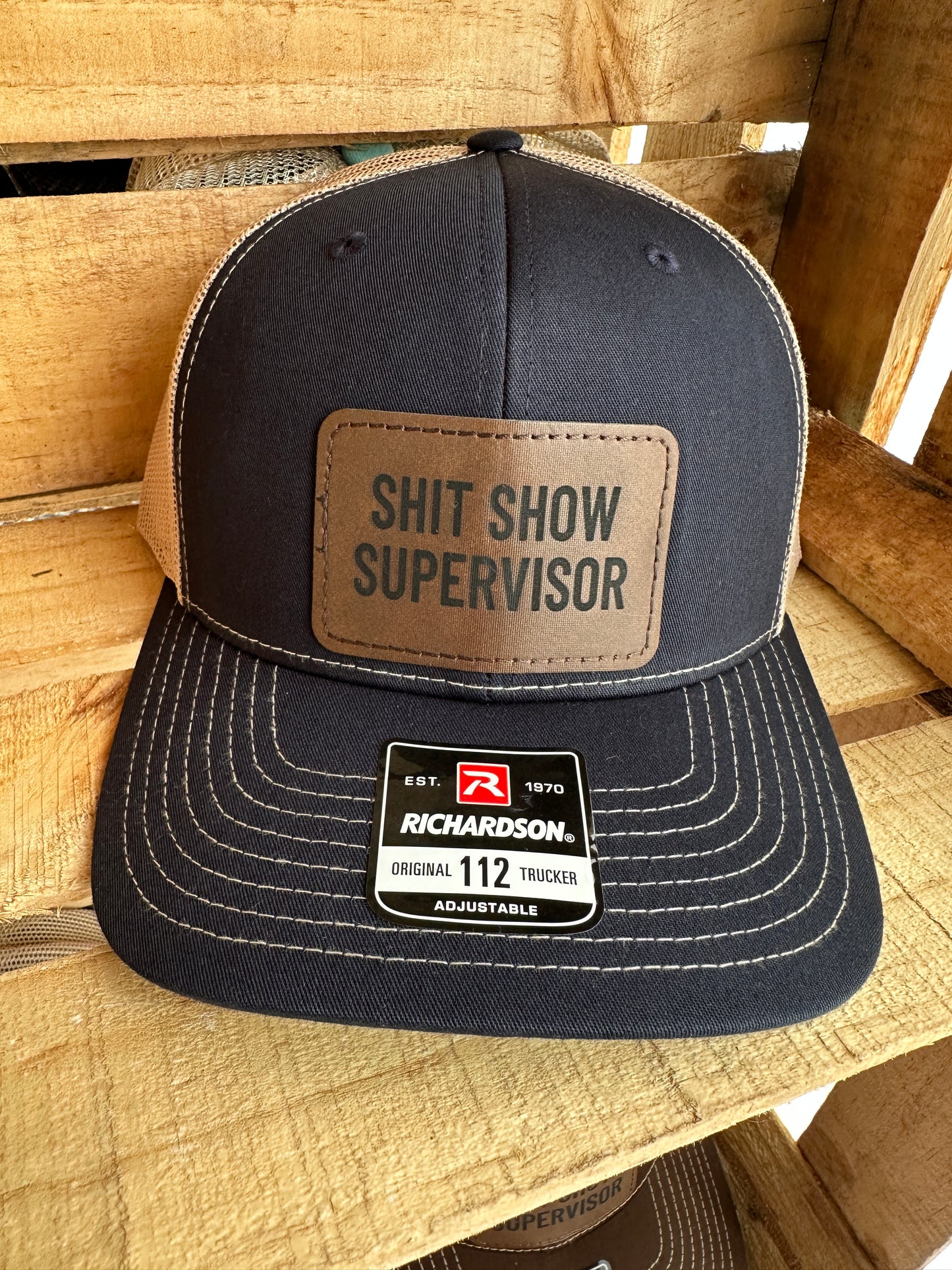 Shit Show Supervisor Men's Richardson 112 Trucker Hat