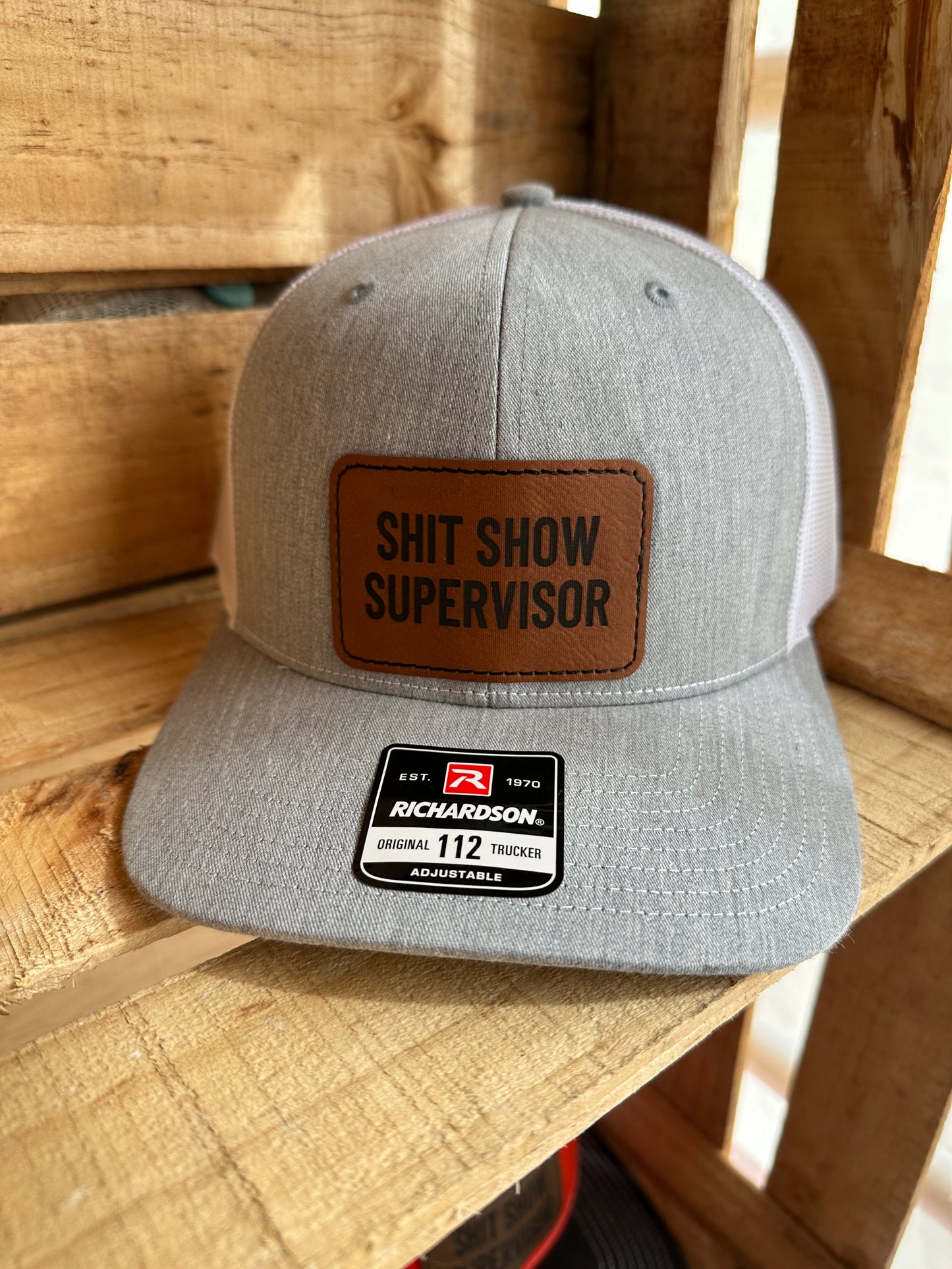 Shit Show Supervisor Men's Richardson 112 Trucker Hat