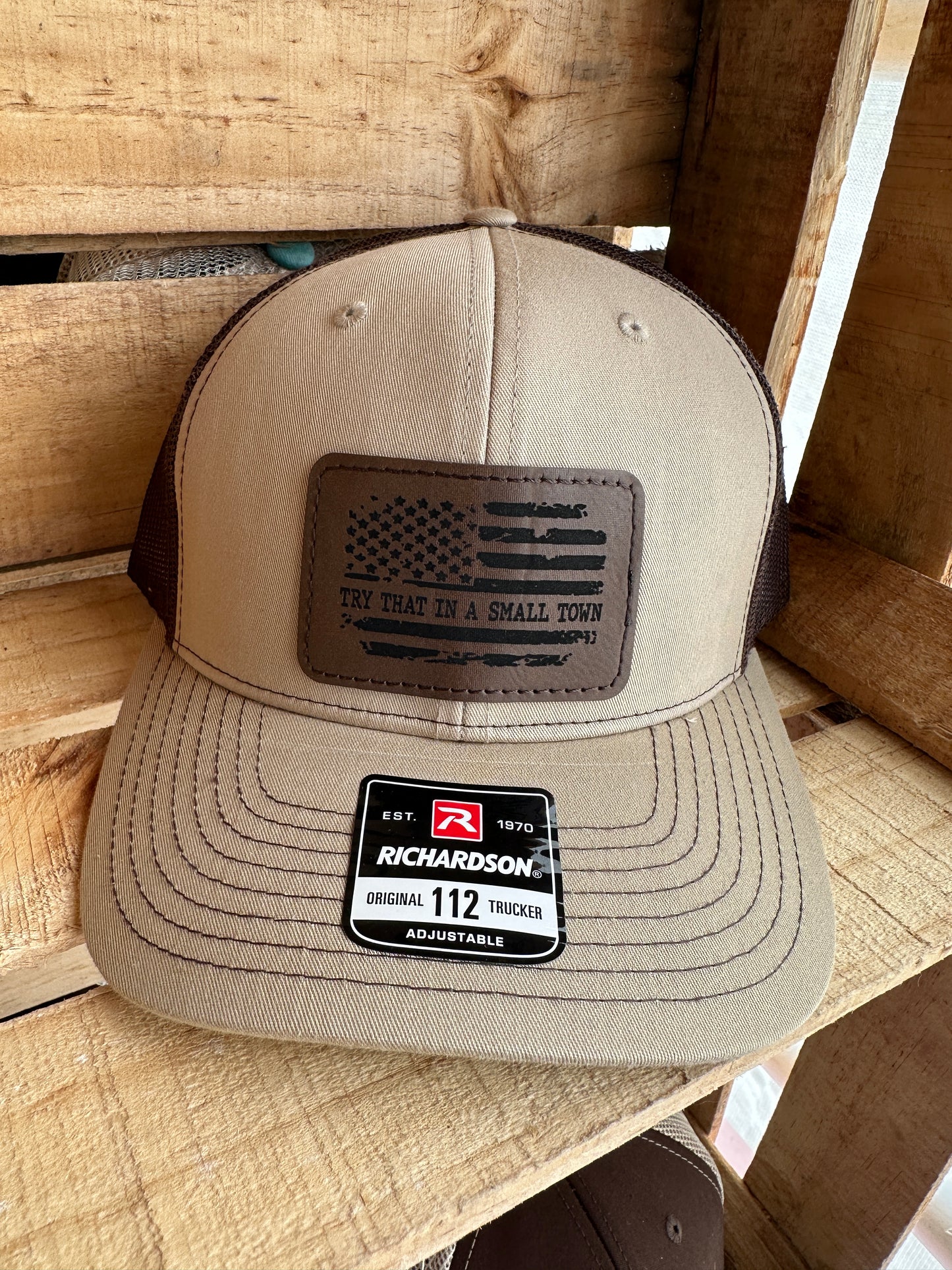 Try That In A Small Town Men's Richardson 112 Hat
