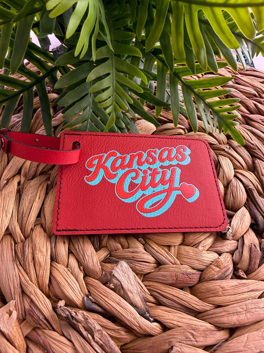 KC Home Team Soccer Luggage Tag