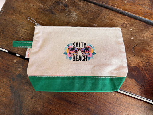 Salty Beach Cosmetic Bag