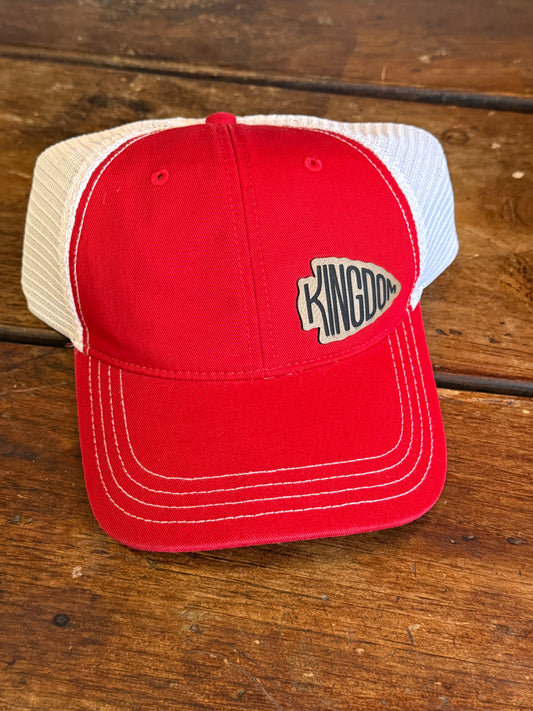 Engraved Kingdom Cutout Richardson 111 Trucker Hat