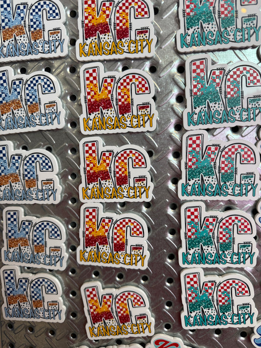 KC Checkered Paint Magnets (Multiple Colors Available)
