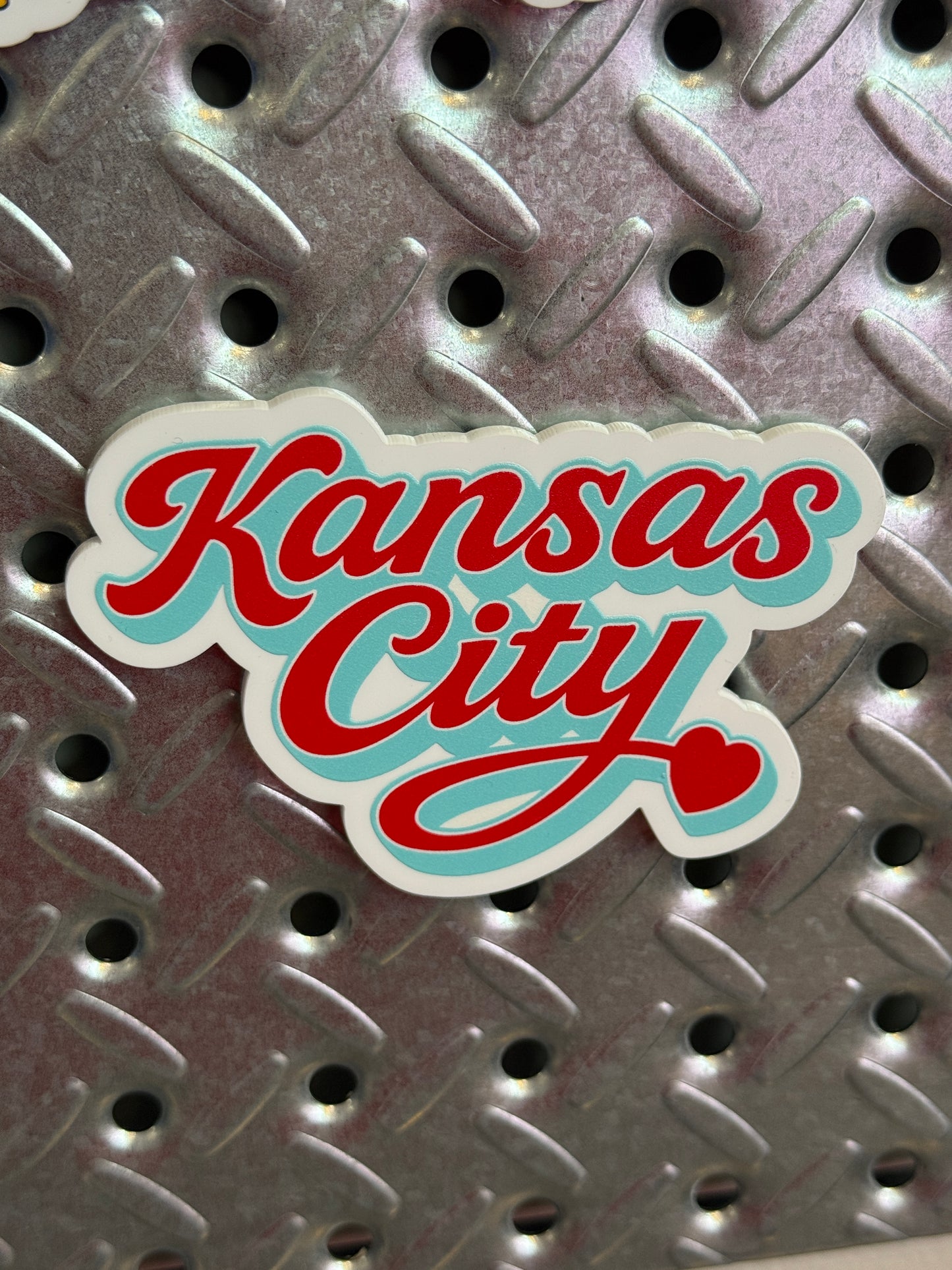 Kansas City Script Magnets (Multiple Colors Available)