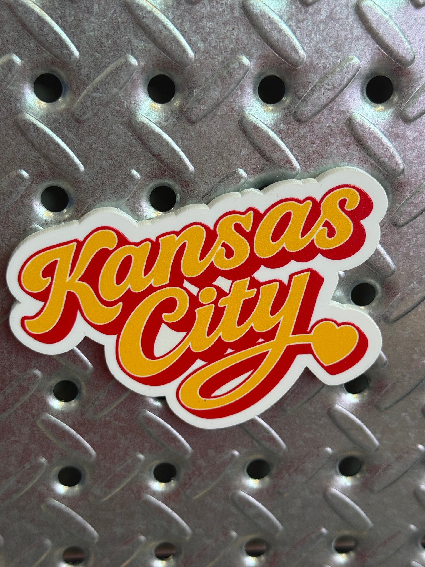 Kansas City Script Magnets (Multiple Colors Available)
