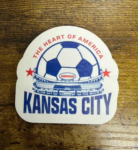 World Stage Soccer Magnet