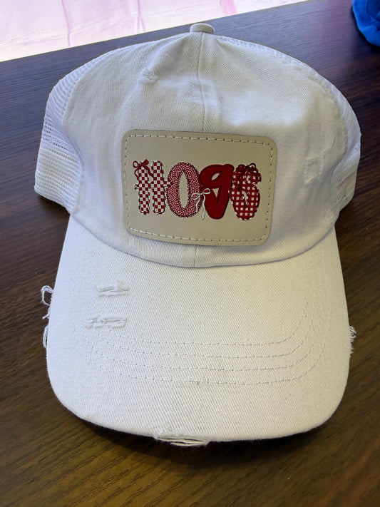 Custom Game Day Spirit Women's Ponytail Hat