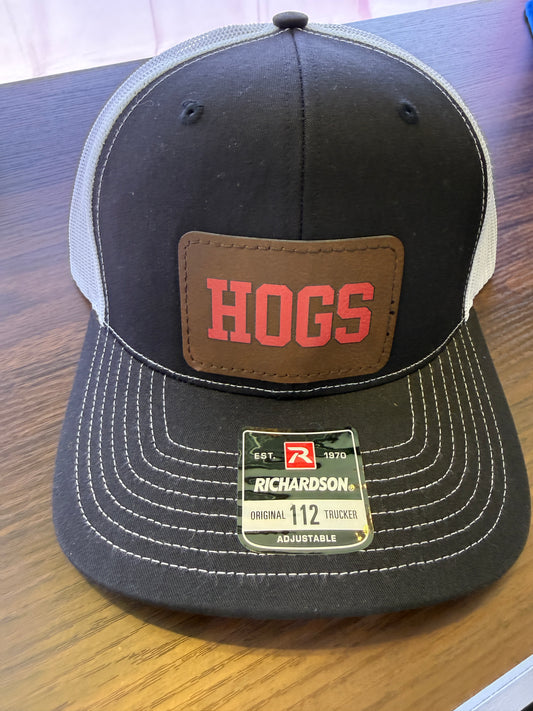 UV Printed Hogs Team Pride Men's Richardson 112 Trucker Hat