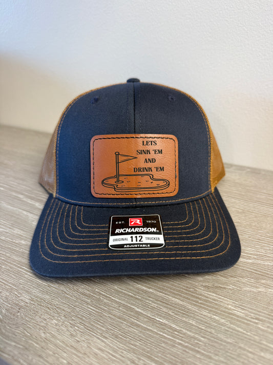 Sink 'Em and Drink 'Em Men's Richardson 112 Trucker Hat