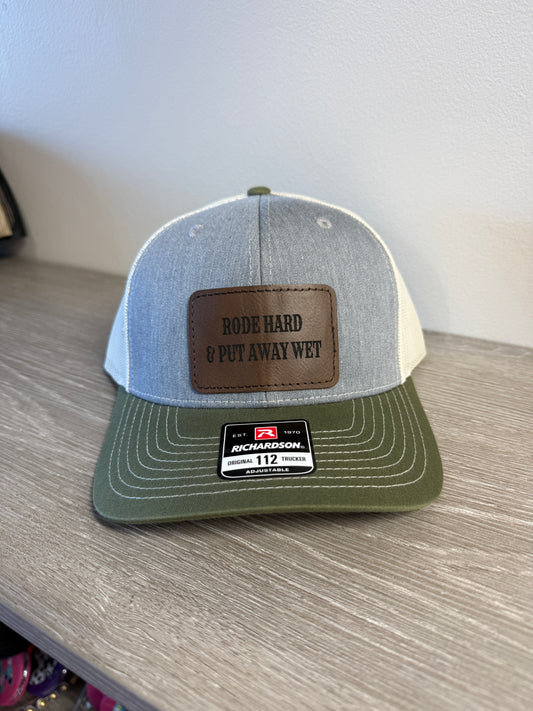 Rode Hard Men's Richardson 112 Trucker Hat