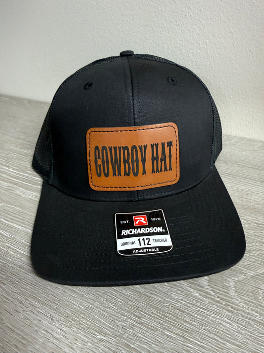 Cowboy Hat Men's Richardson 112 Trucker Hat