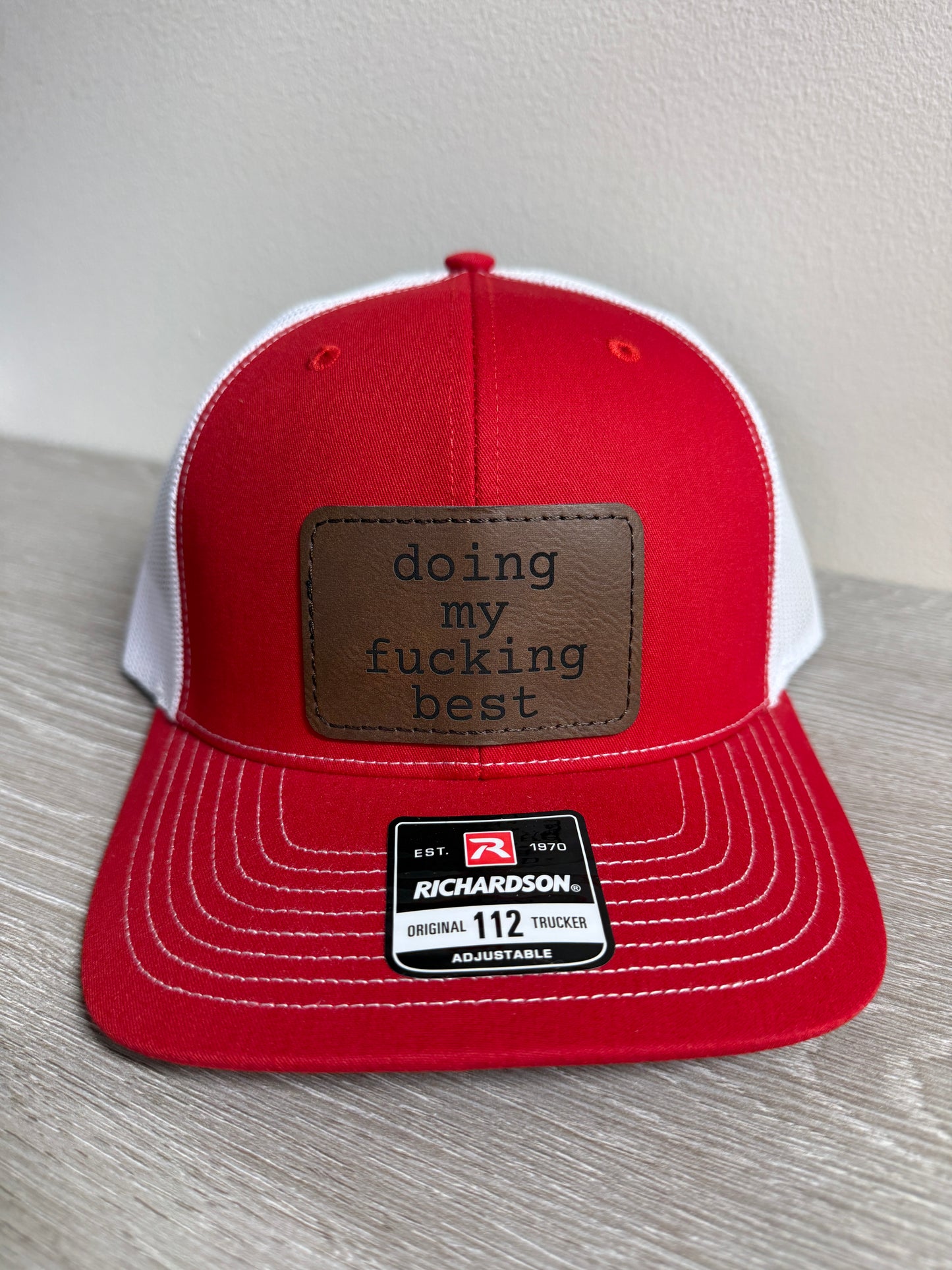 Doing My Best Men's Richardson 112 Trucker Hat