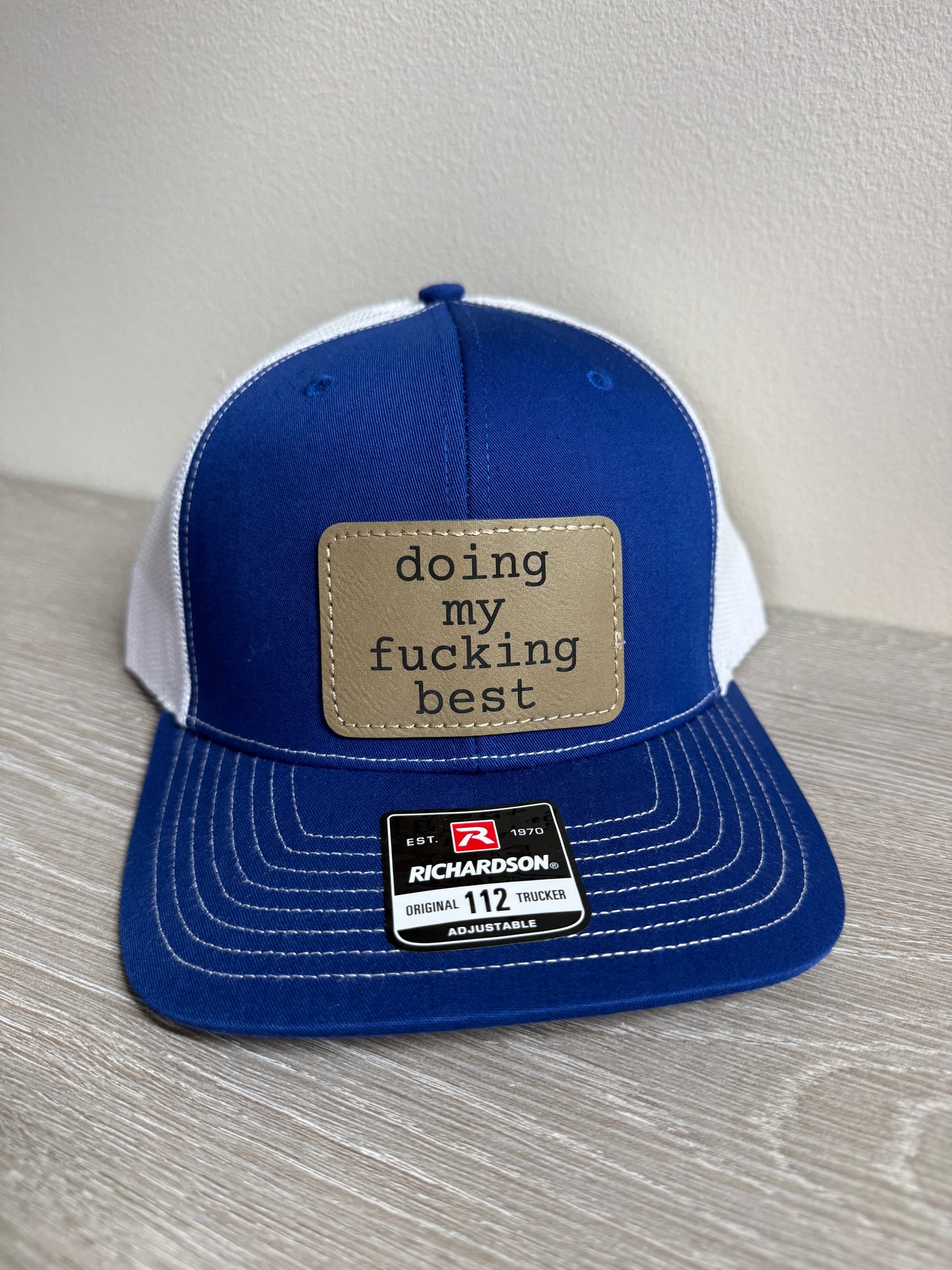 Doing My Best Men's Richardson 112 Trucker Hat