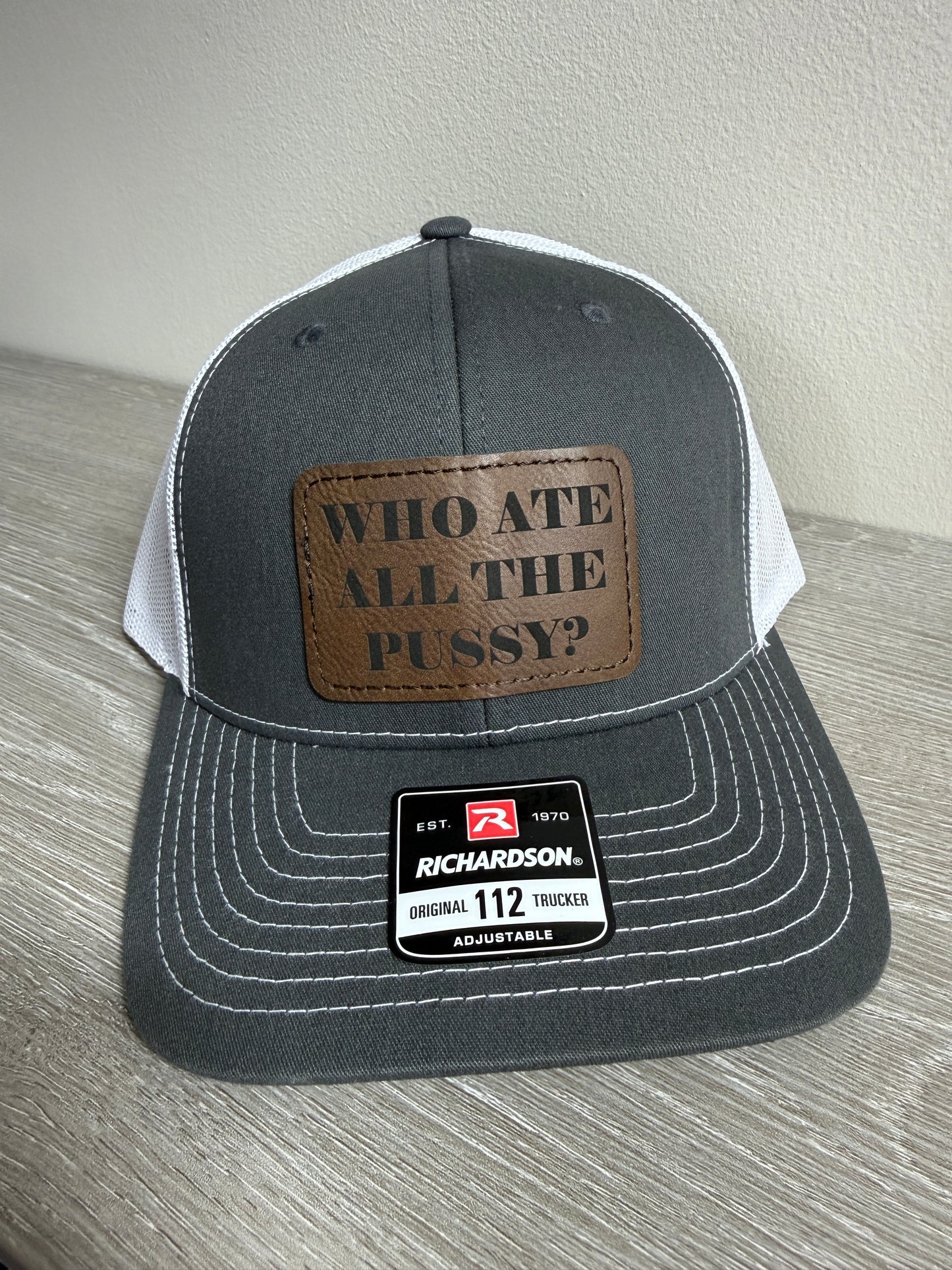 Who Ate All The P? Men's Richardson 112 Trucker Hat