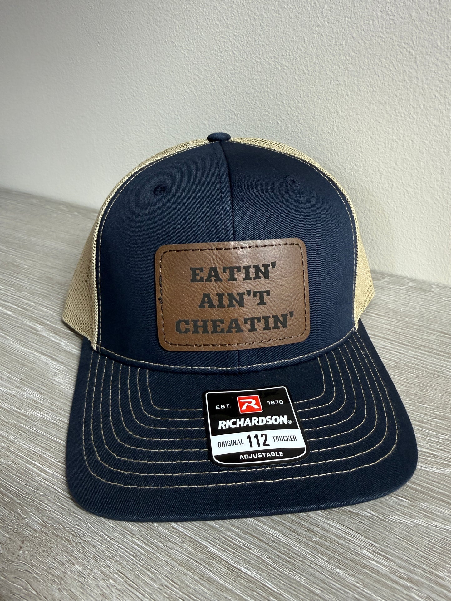 Eatin' Ain't Cheatin' Men's Richardson 112 Trucker Hat