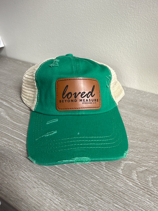 Loved Beyond Measure Women's Ponytail Hat