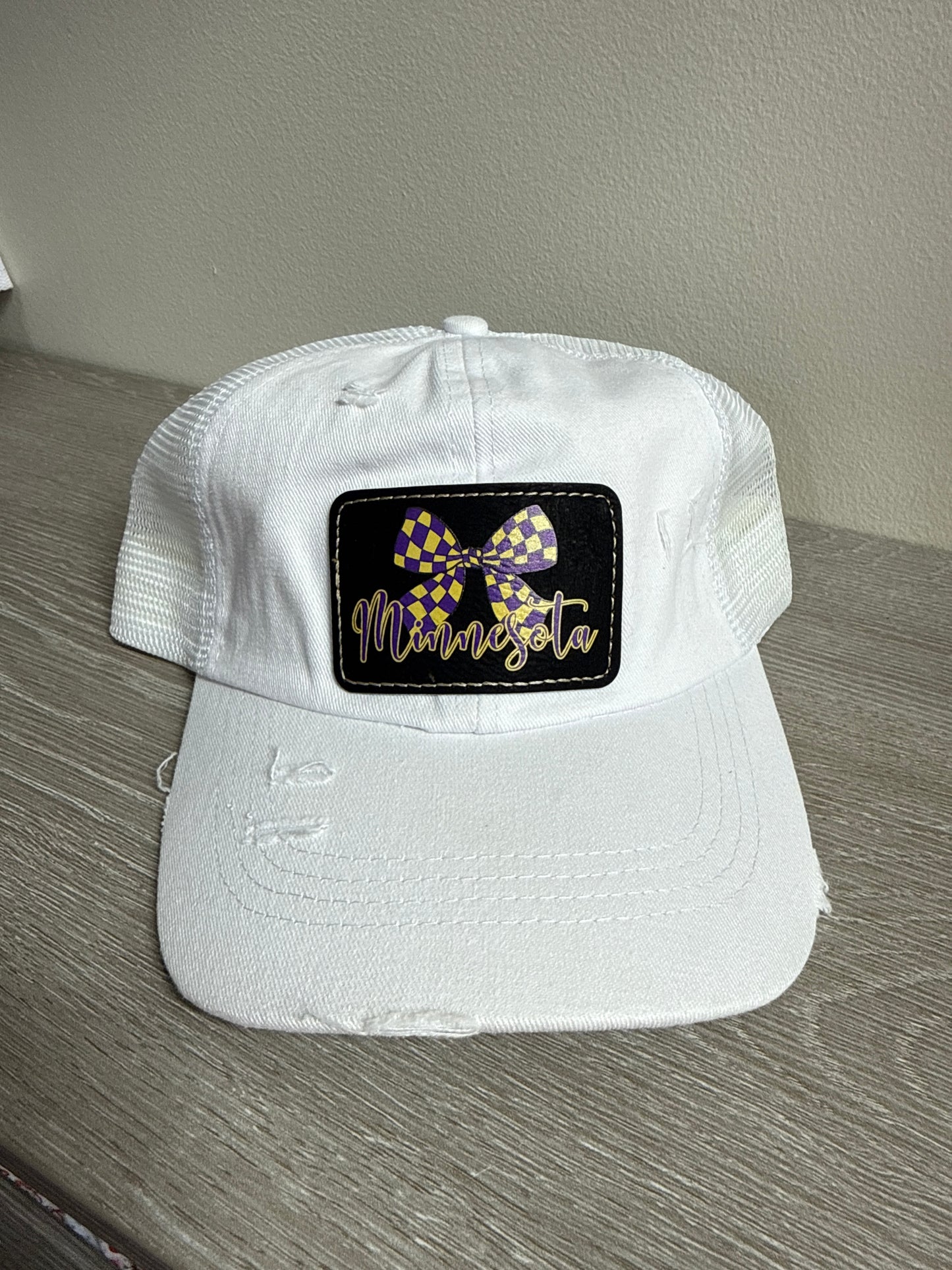 Minnesota Bows Women's Ponytail Hat