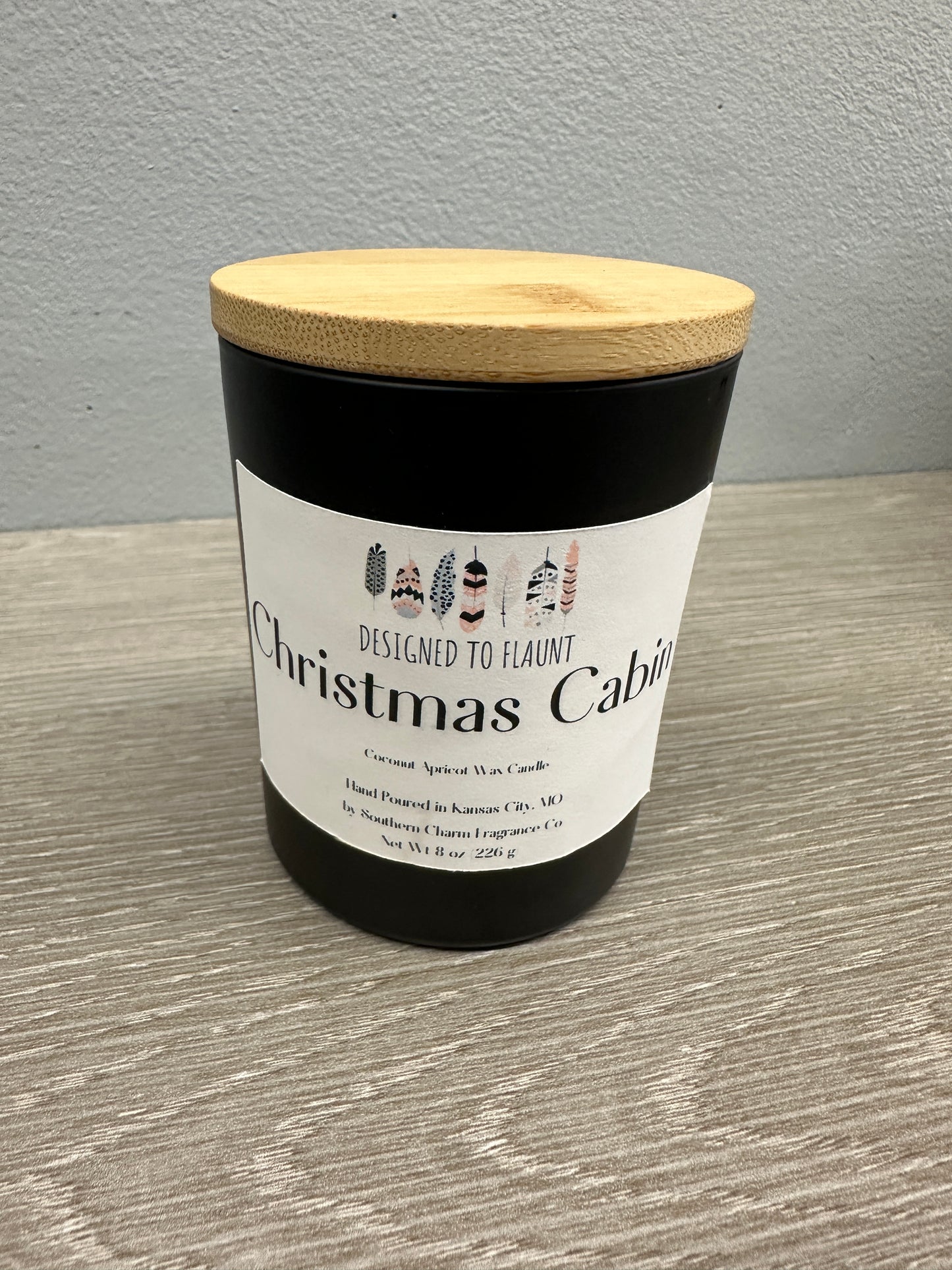 Christmas Cabin Candle