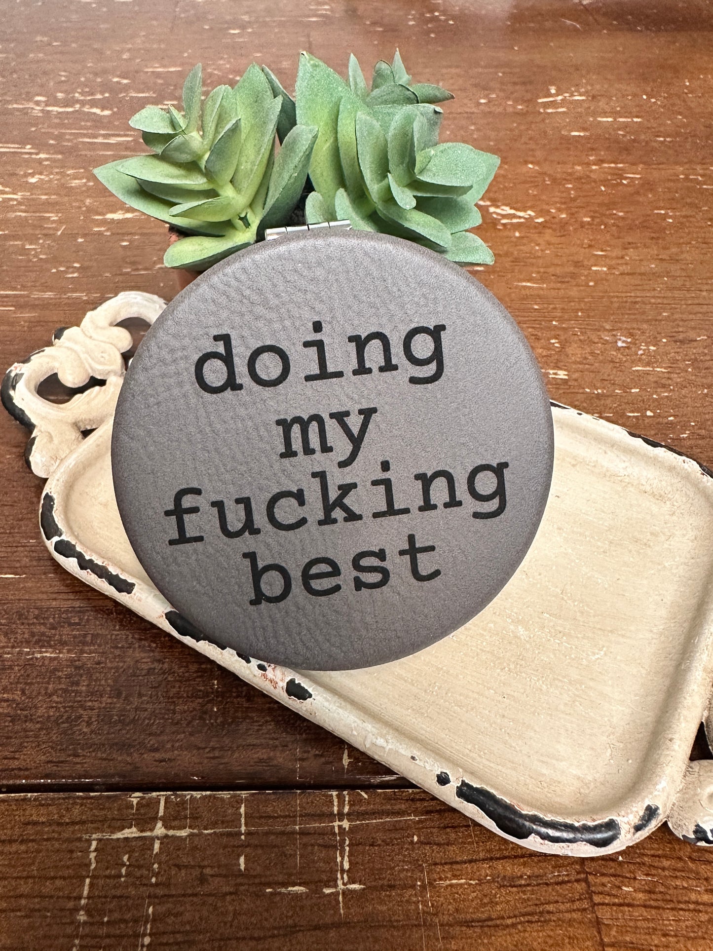 Doing My Best Compact Mirror