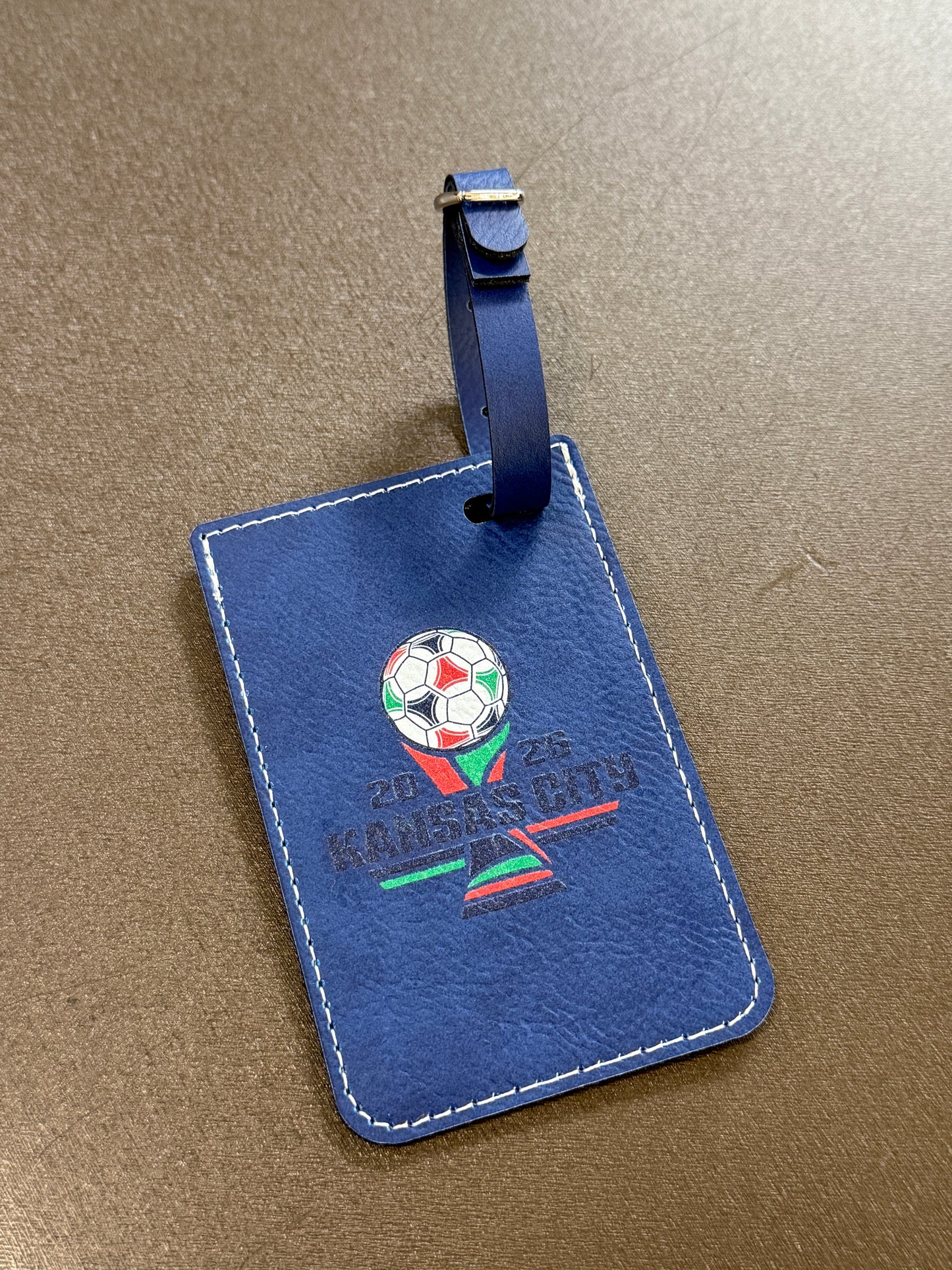 UV Printed KC Cup Luggage Tag