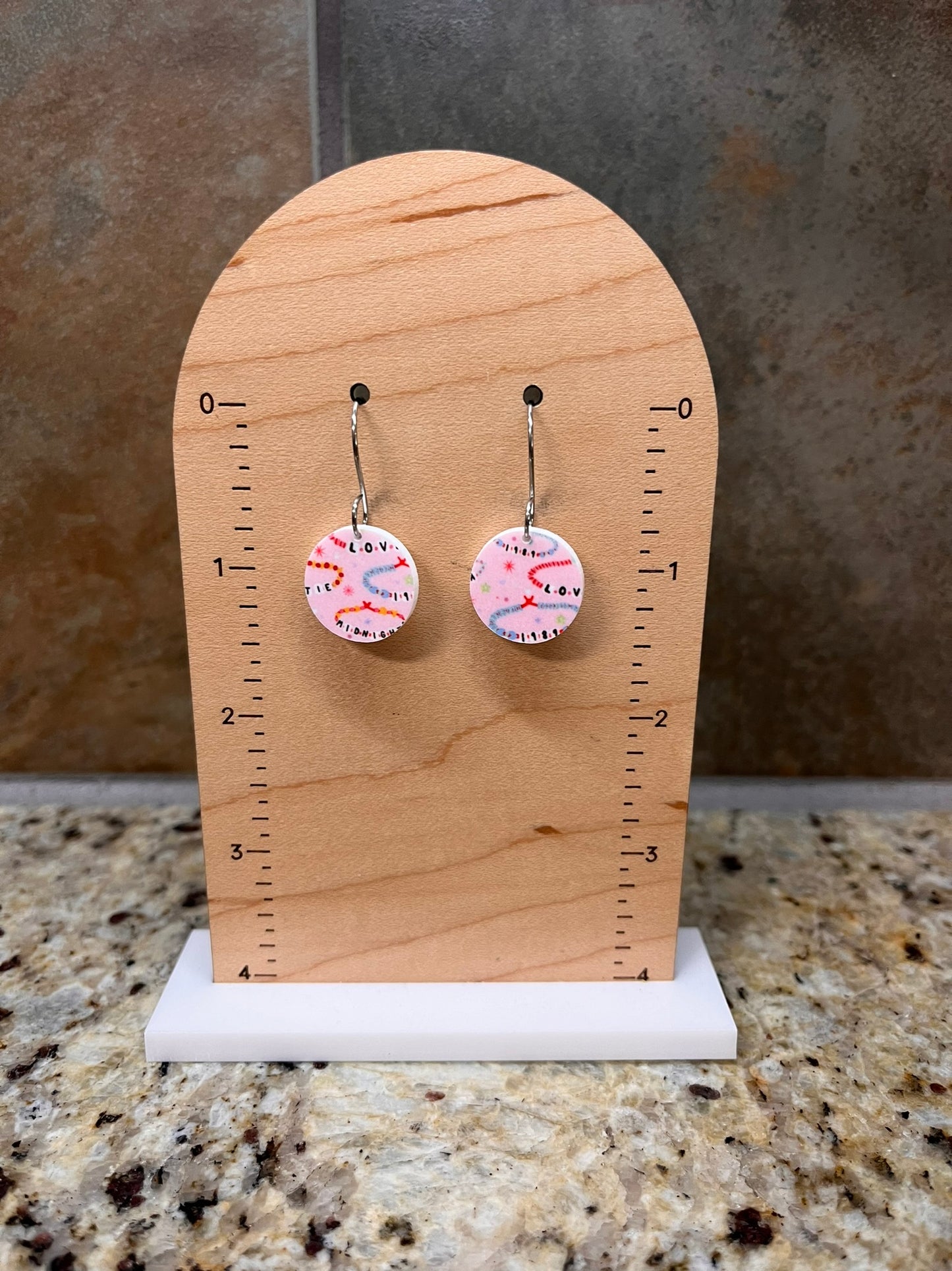 Taylor Swift Bracelets Acrylic Dangle Earrings