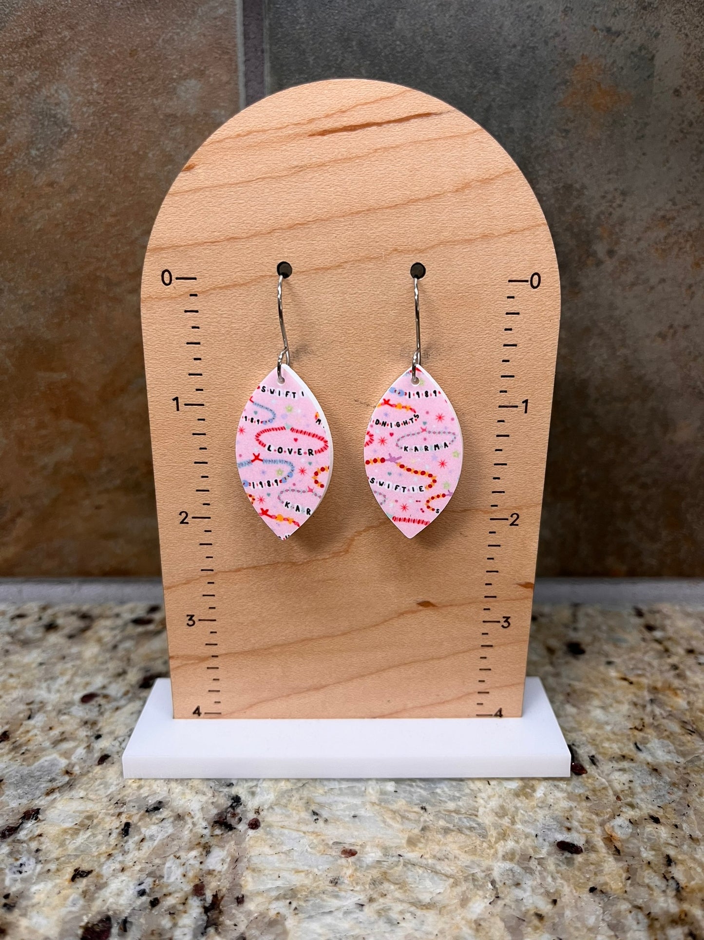 Taylor Swift Bracelets Acrylic Dangle Earrings