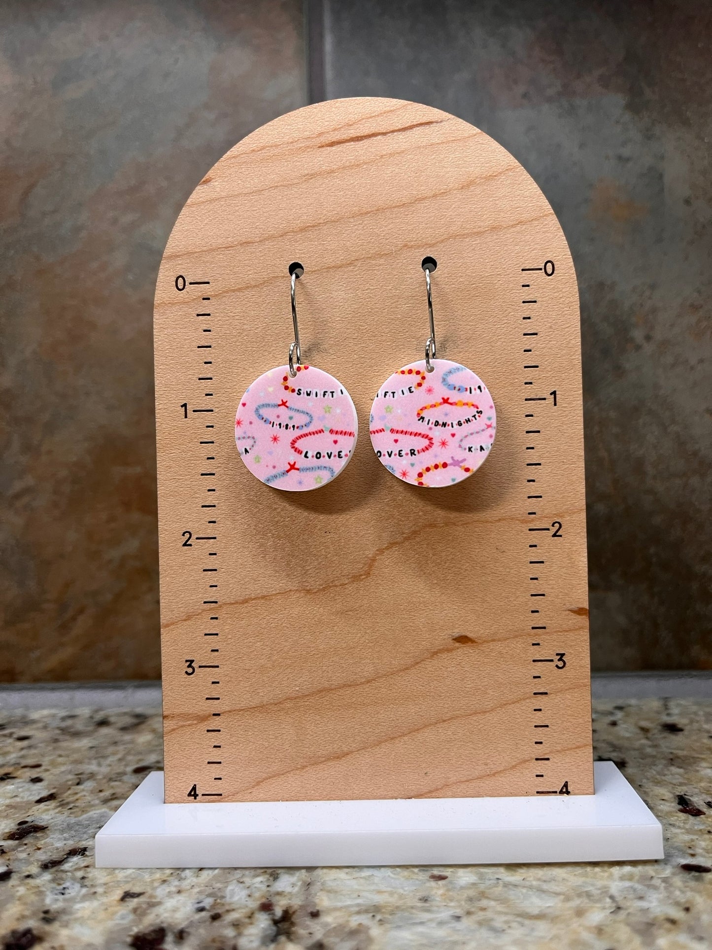 Taylor Swift Bracelets Acrylic Dangle Earrings