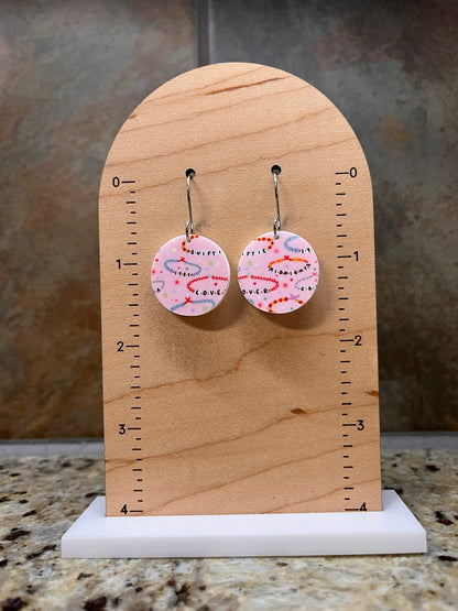 Taylor Swift Bracelets Acrylic Dangle Earrings