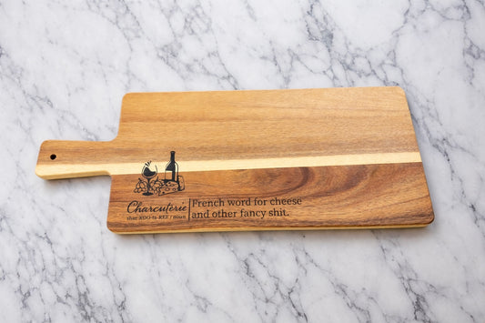 French Word Charcuterie Board