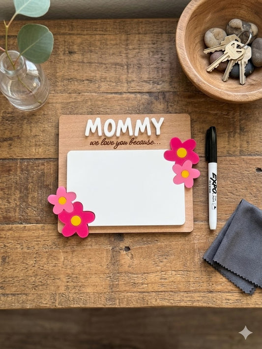 Reasons We Love Mommy Dry Erase Board