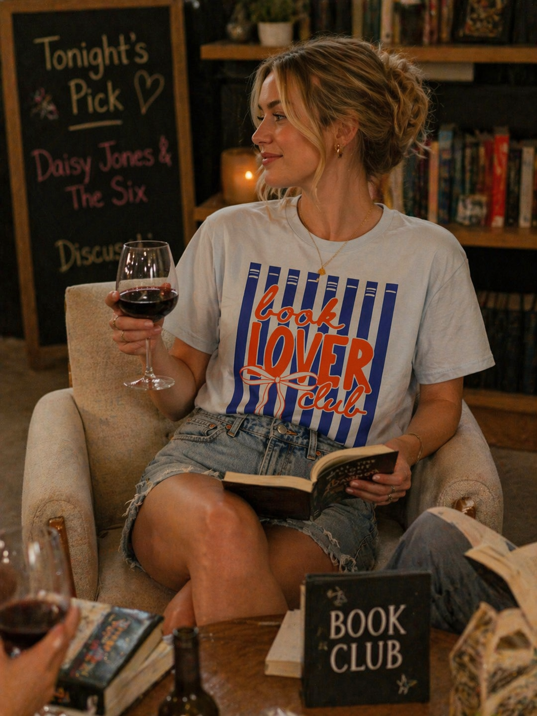 Book Lover Club Tee