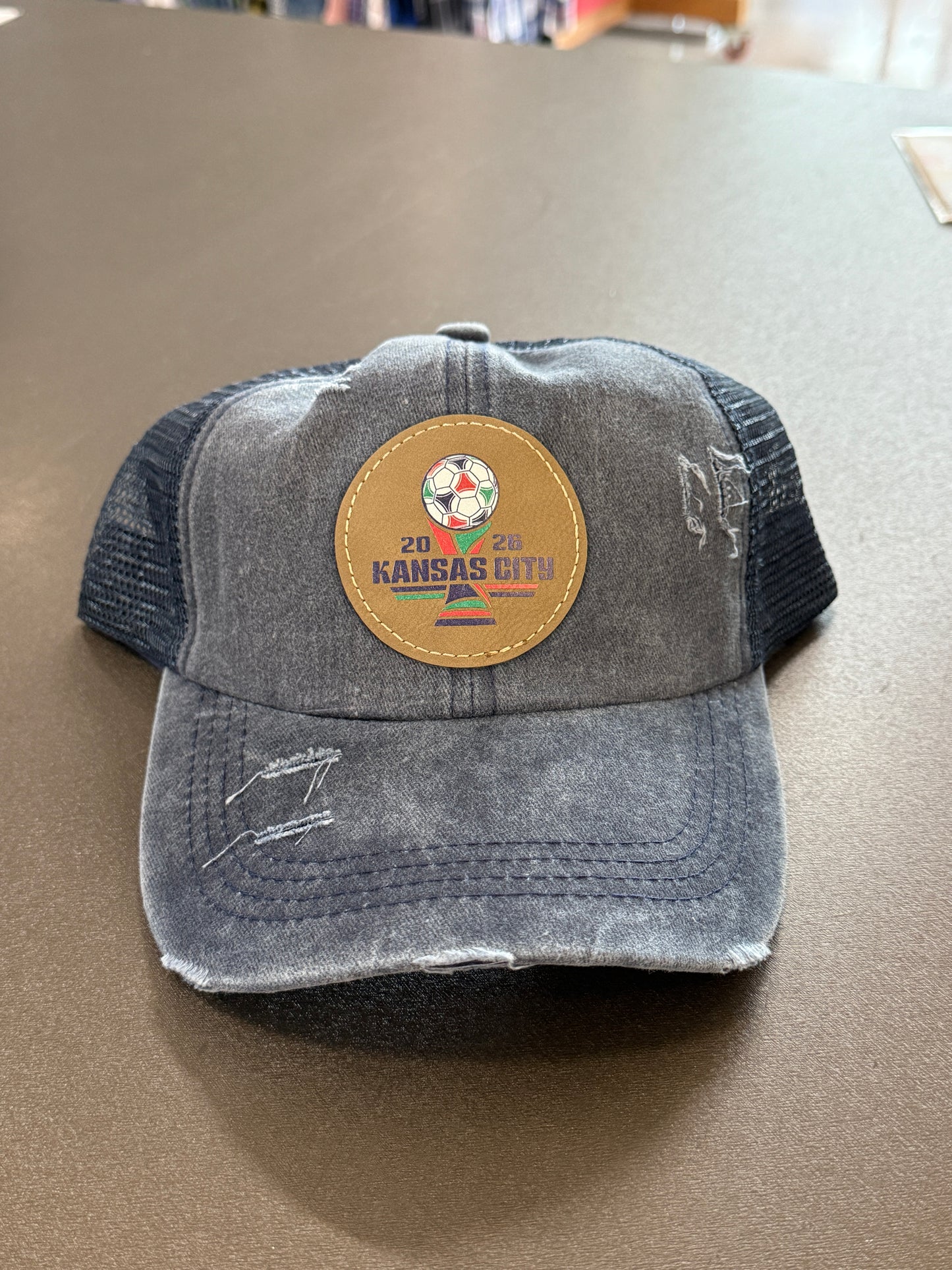 UV Printed KC Cup Women's Ponytail Hat