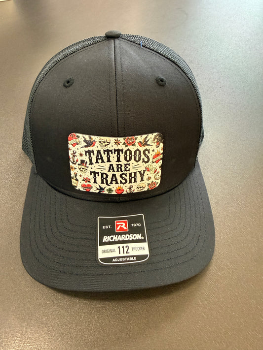 UV Printed Tattoos Are Trashy Richardson 112 Men's Hat