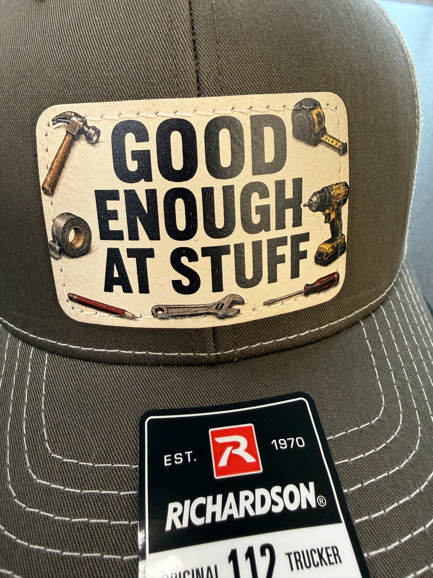 UV Printed Good Enough At Stuff Richardson 112 Men's Hat
