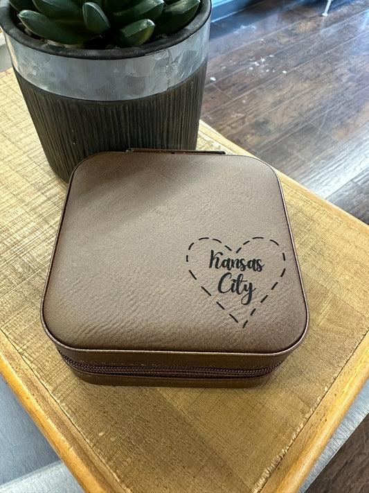 Kansas City Heart Jewelry Box