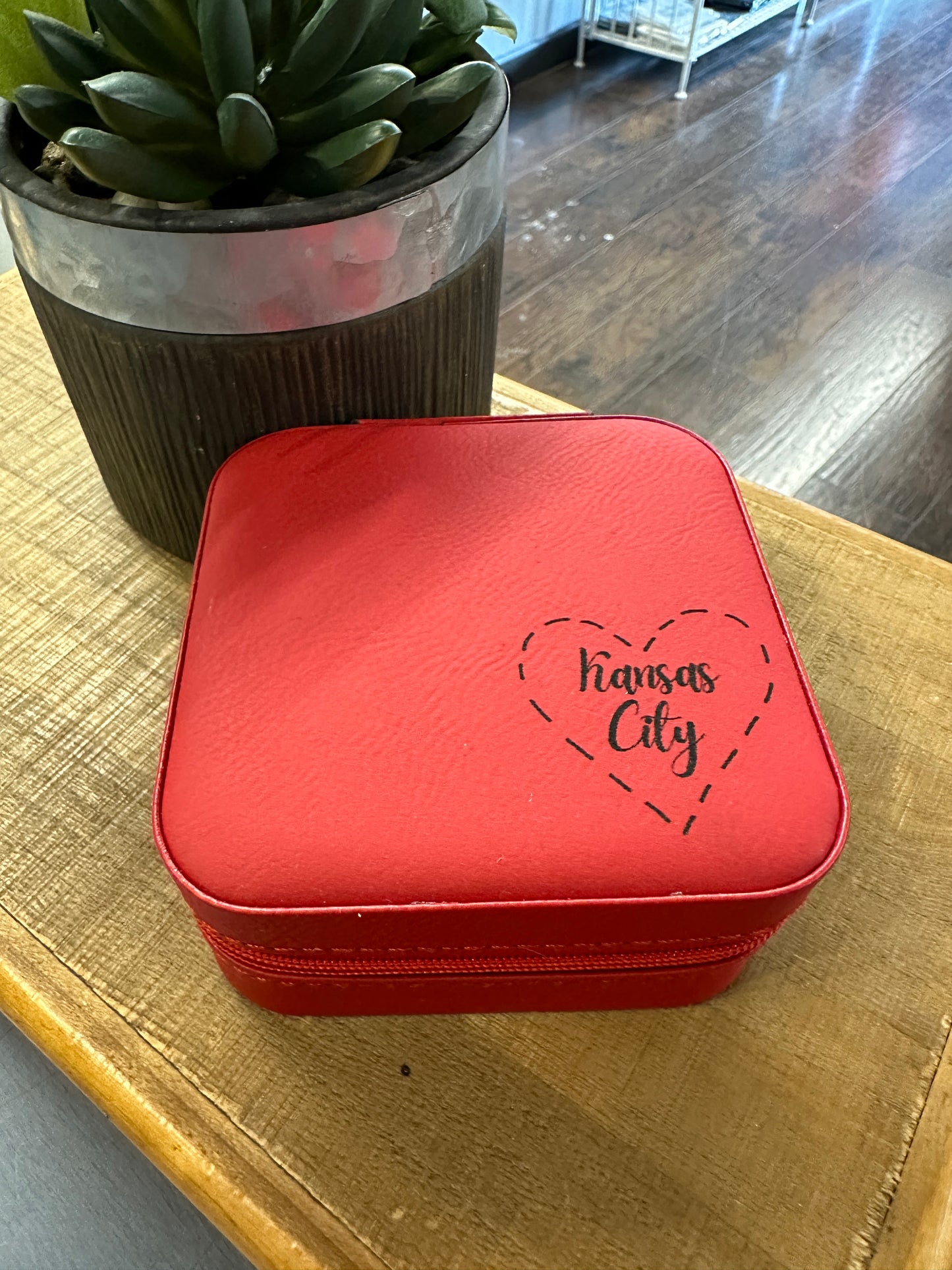 Kansas City Heart Jewelry Box
