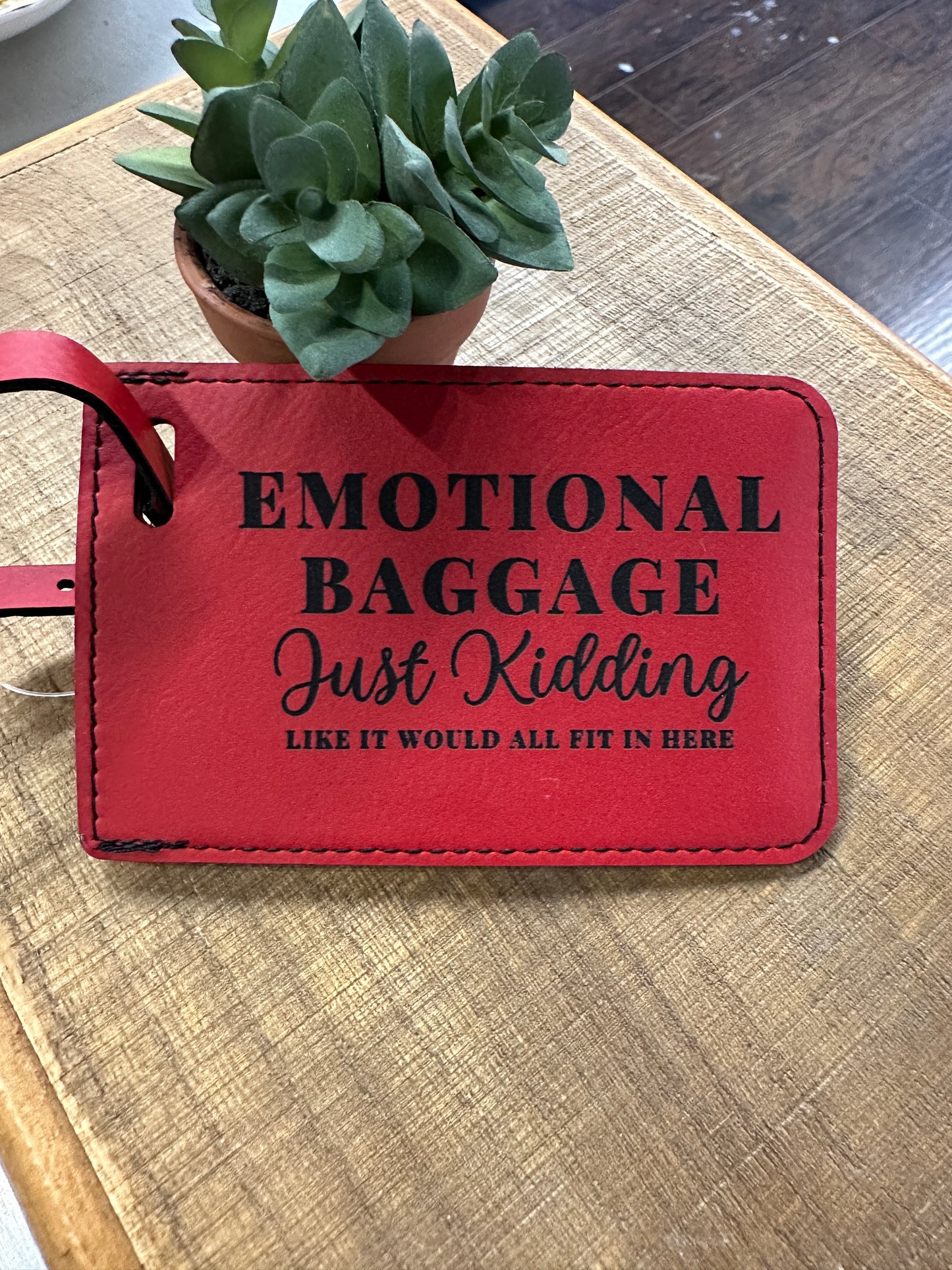 Emotional Baggage Luggage Tag