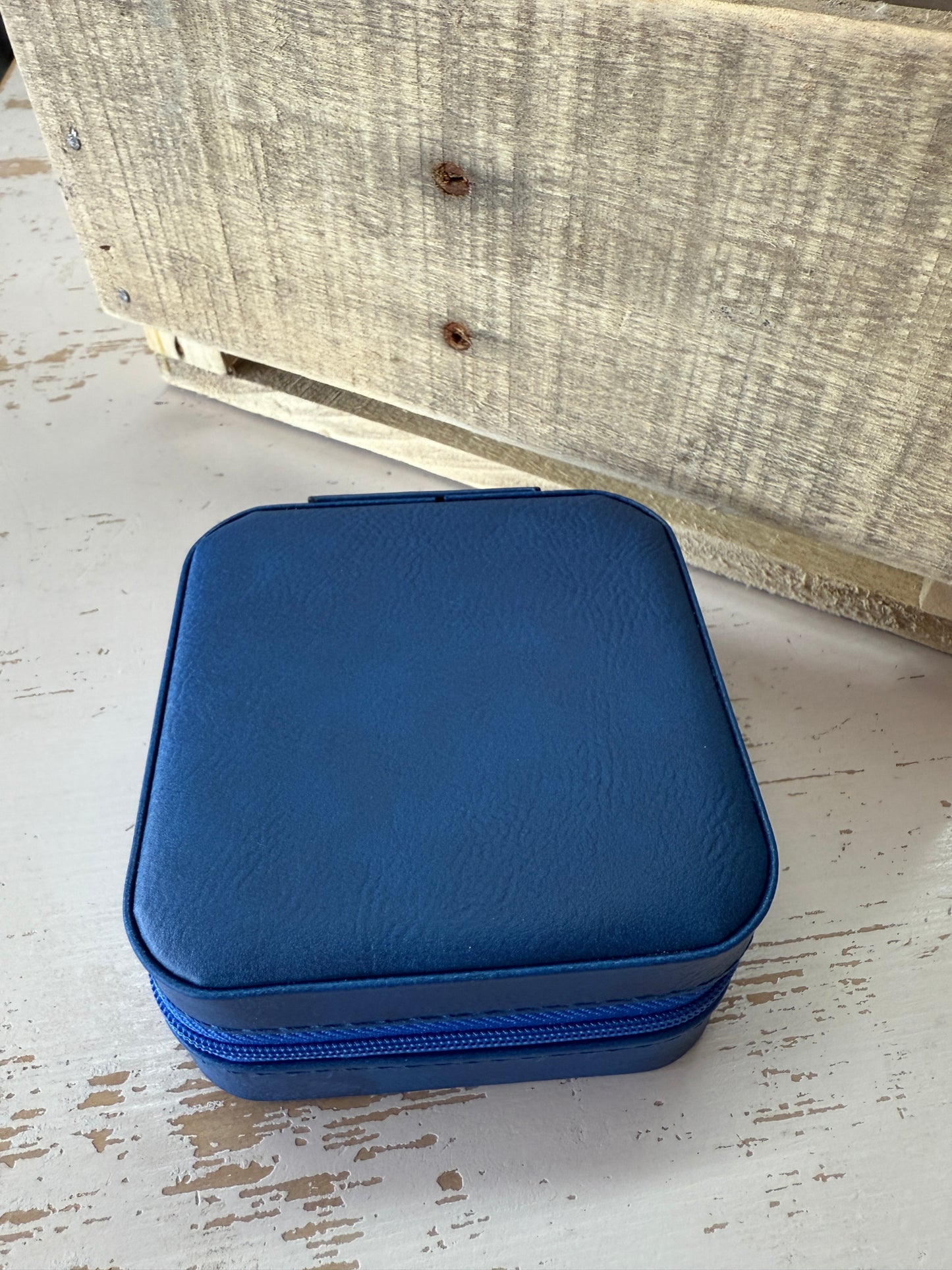 Faith Over Fear Large Text Jewelry Box