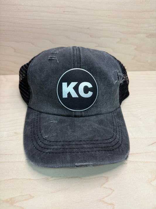 Engraved KC Legacy Women's Ponytail Hat