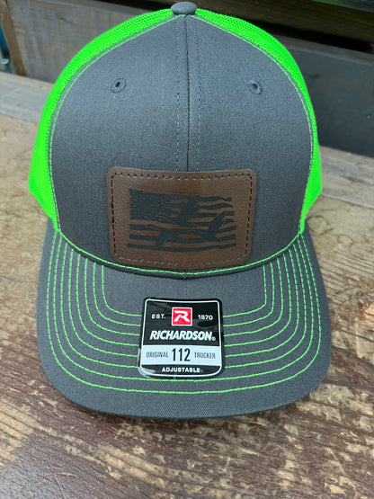 American Flag Geese Men's Richardson 112 Trucker Hat