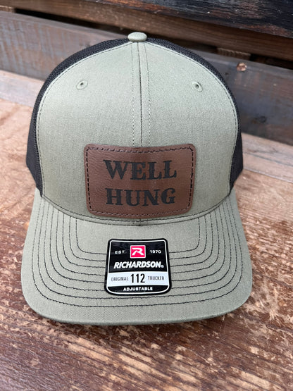 Well Hung Men's Richardson 112 Trucker Hat
