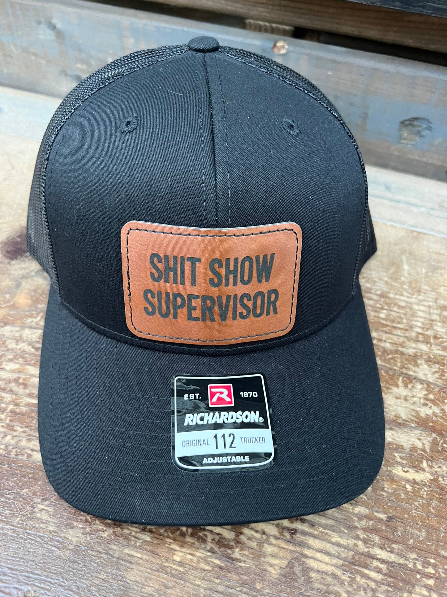 Shit Show Supervisor Men's Richardson 112 Trucker Hat