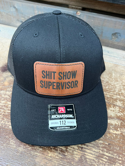 Shit Show Supervisor Men's Richardson 112 Trucker Hat