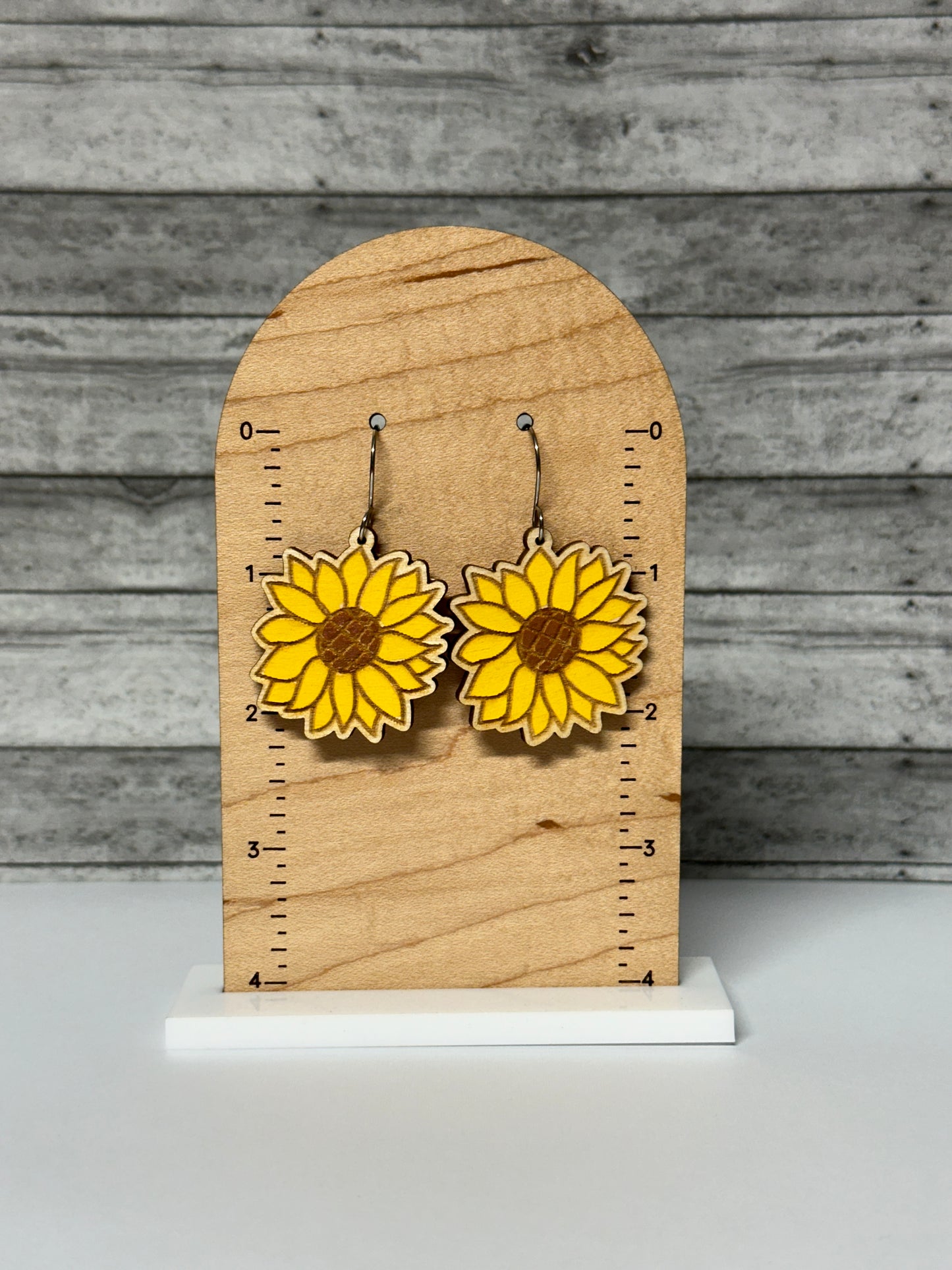 Sunflower Dangle Earrings