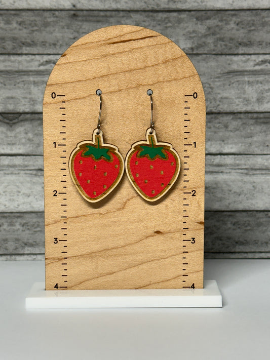 Strawberry Dangle Earrings