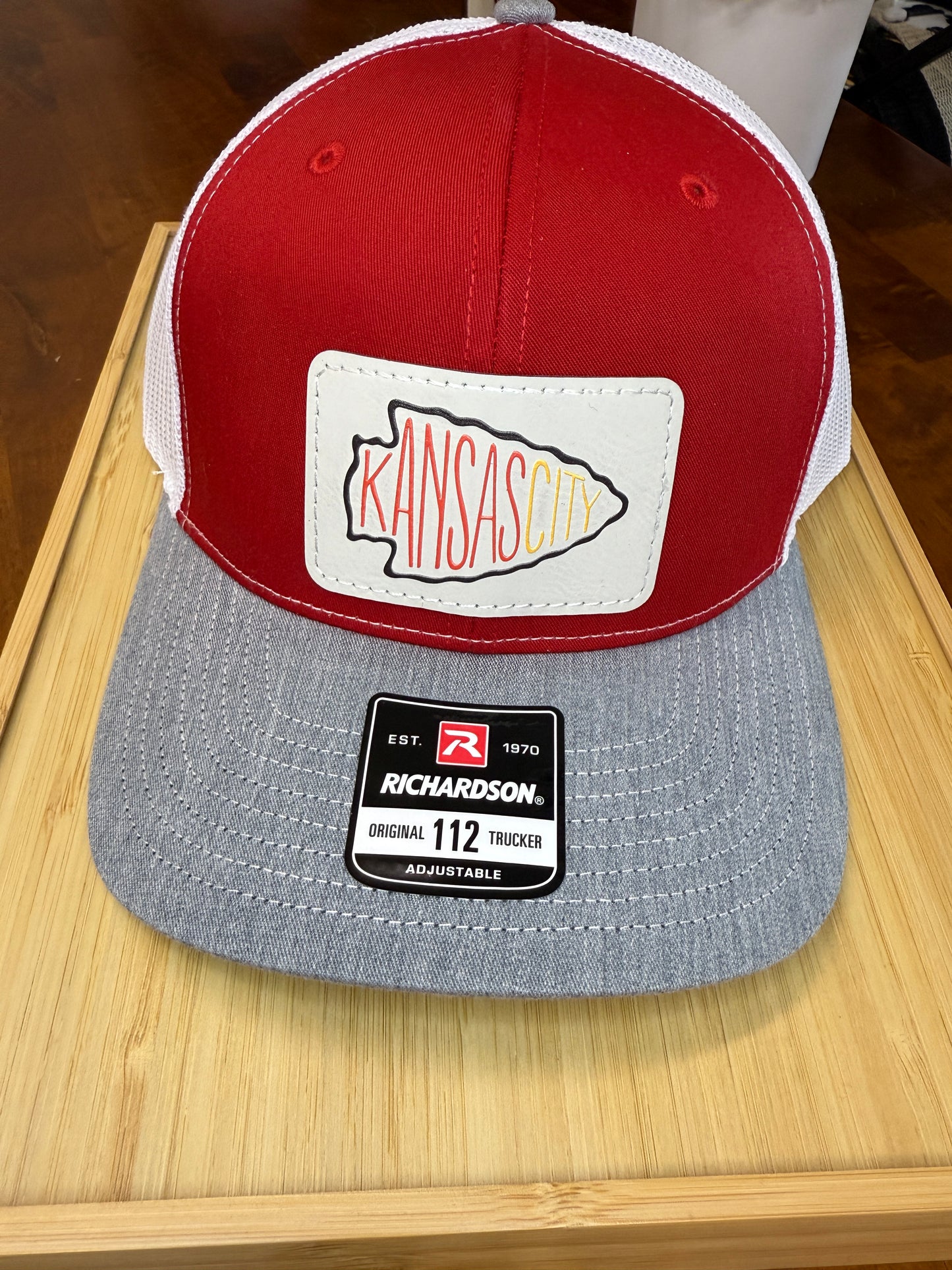 UV Printed Ombre Kansas City Men's Richardson 112 Trucker Hat
