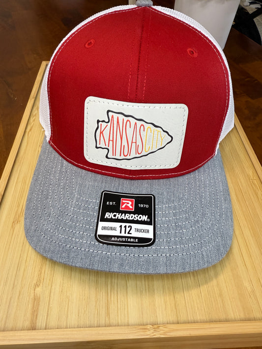 UV Printed Ombre Kansas City Men's Richardson 112 Trucker Hat