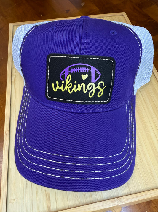 UV Printed Vikings Men's Richardson 111 Trucker Hat